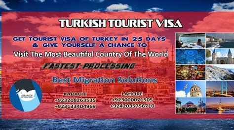 Get Your Turkish Tourist Visa And Have A Great Experience Of Tourism Tourist Tourism Visa