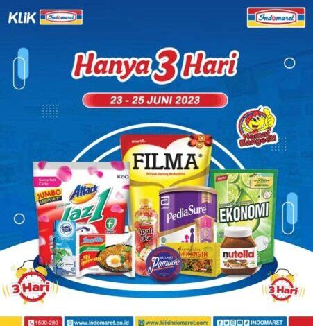 Hari Terakhir Borong Dan Cek Katalog Promo Jsm Indomaret Minggu Ini