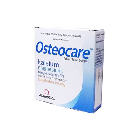 Jual OSTEOCARE 6 TABLET PER STRIP Shopee Indonesia