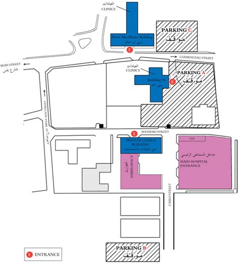 Parker Adventist Hospital Campus Map