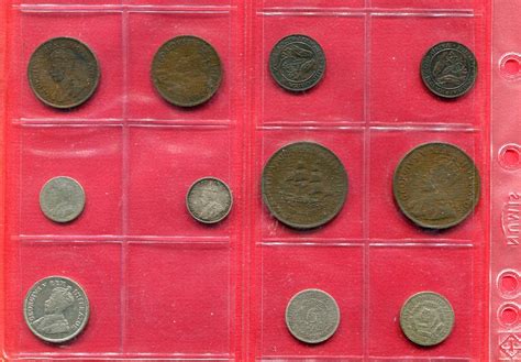 Südafrika South Africa 25 Münzen Coins 1924 ff George V George VI mit