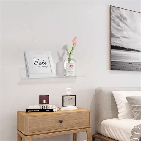 Rebrilliant Layron Piece Acrylic Floating Shelf Wayfair