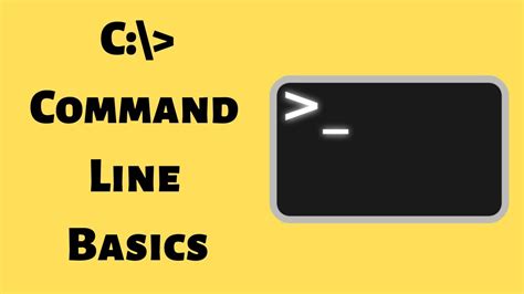 Command Line Basics For Beginners Windows Command Prompt Tutorial