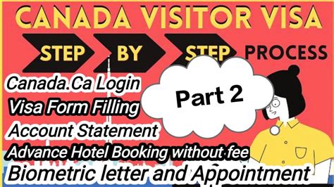 How To Apply Canada Visit Visa Part Canada Visit Visa Ghr Bethy