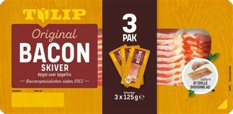 Bacon I Skiver 3 Pak 375 G Tilbud Hos Rema 1000