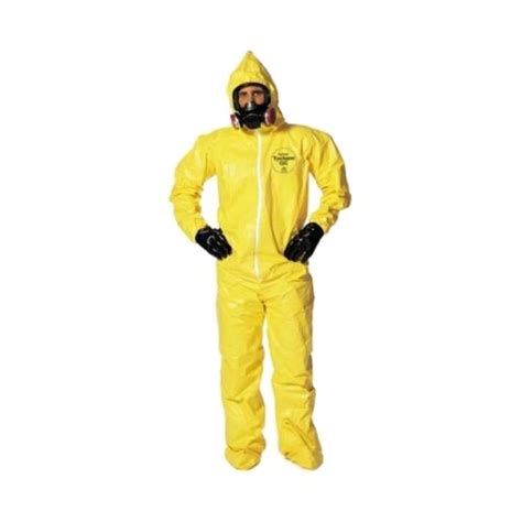 Dupont Tyvek Tychem Protective Chemical Hazmat Coverall Suit