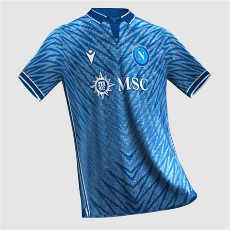 SSC NAPOLI HOME CONCEPT MACRON FIFA Kit Creator Showcase