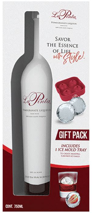 La Pinta Pomegranate Liqueur Gift