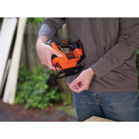 Shop BLACK DECKER 20 Volt Max Variable Speed Keyless Cordless Jigsaw