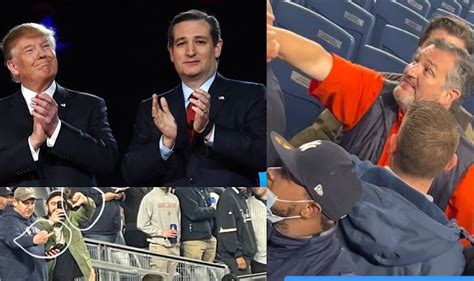 Ted Cruz Gets Booed And Middle Fingers At Yankees Game One Heckler