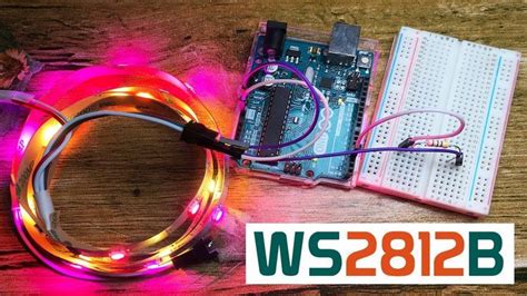 How To Use Ws2812b Rgb Led Strip With Arduino Ws2811 Ws2812 Ws2813