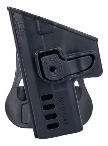 Coldre Polimero Rotativo Pistola Taurus Ts Modelo Canhoto Frete Gr Tis