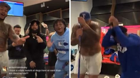 Bills Players Dance To 'Baby Shark,' Justin Bieber In Locker Room ...