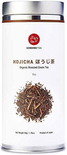 Senbird Organic Hojicha Japanese Roasted Green Tea From Shizuoka