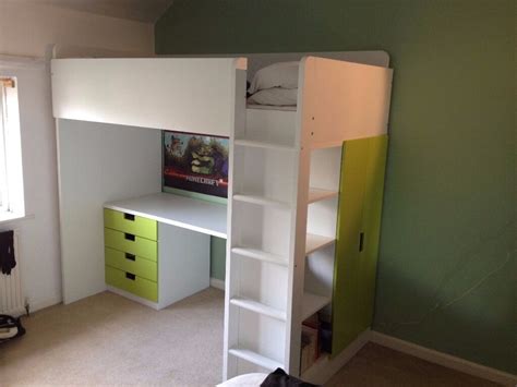 Ikea Stuva Loft Bed Combo With 4 Drawers 2 Doors In Perfect Condition