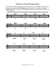 Master Diatonic Chord Progressions With Triads And Roman Numerals