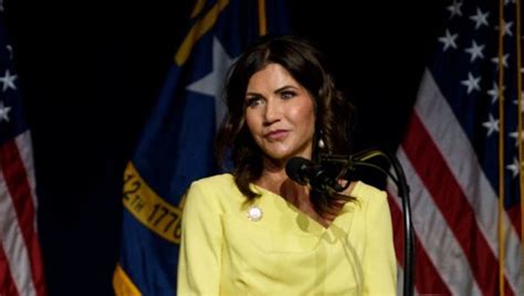 Report South Dakota Gov Noem Banned From Tribal Reservation Over