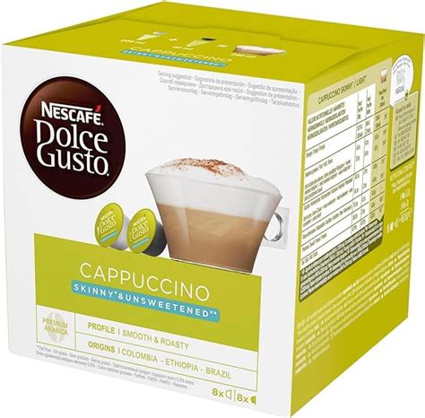 Nescafe Dolce Gusto Cappuccino Skinny Unsweetened G Grocers