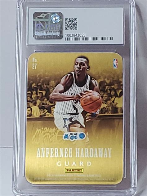 Panini Gold Standard Metal Anfernee Hardaway For Sale