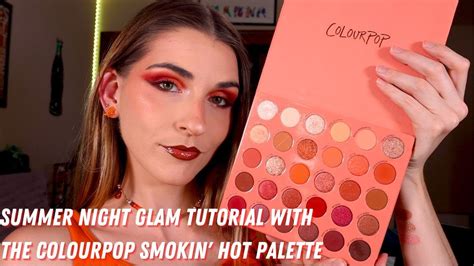 New Colourpop Smokin Hot Mega Palette Summer Night Glam For Hazel