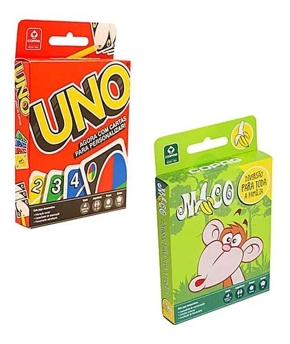 Kit Jogos De Cartas Copag Uno Mico Baralho Parcelamento Sem Juros