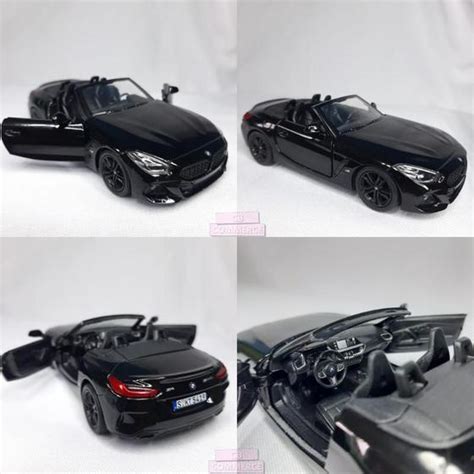 Miniatura Carrinho De Ferro Bmw Z Brasileiro De Metal Kinsmart