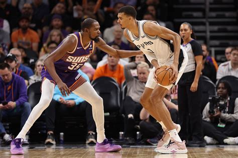 Phoenix Suns Vs San Antonio Spurs Starting Lineups And Depth Charts For