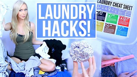 17 Laundry Hacks Everyone Should Know Youtube