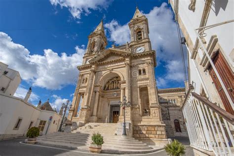 Cathedral Basilica Of Saints Cosmas And Damian In Alberobello Italy