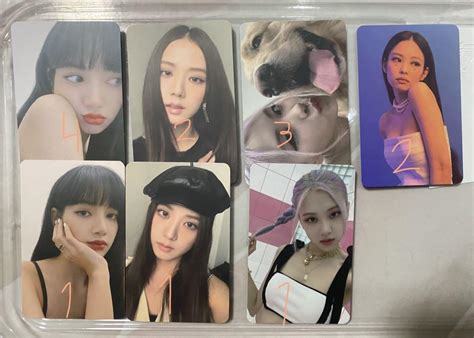 Blackpink The Album Lisa Set With Ktown U Pob Preorderbenefit Photocard