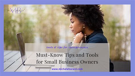 Must-Know Tips and Tools for Small Business Owners