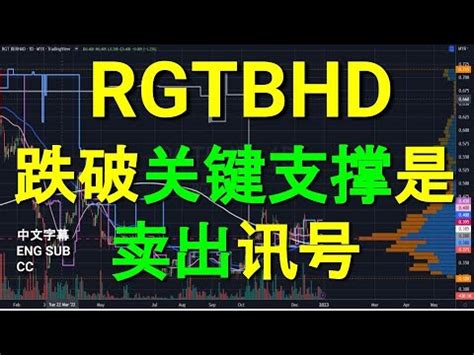 RGTBHD 跌破关键支撑是卖出讯号 中英文字幕ENG SUB CC YT会员问股福利 盘后筹码峰技术分析 01012022