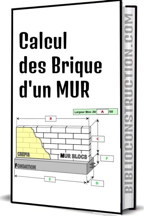 Calculer Le Nombre De Briques N Cessaires Pour Construire Un Mur Est