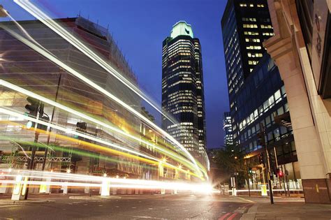 City Of London At Night Photograph By Richard Newstead Fine Art America