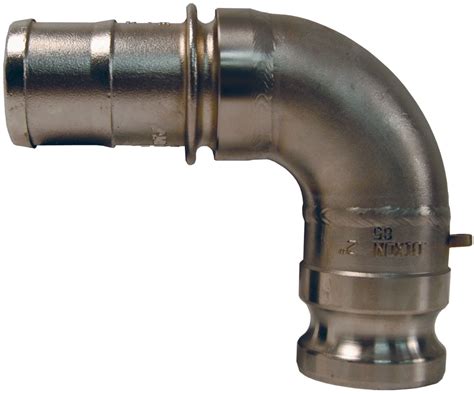 type  cam groove elbows male adapter  hose shank  elbow