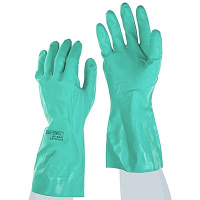 Ansell 37 165 AlphaTec Solvex Nitrile Gloves