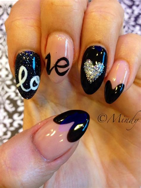 30 Awesome Acrylic Nail Designs Youll Want To Copy Immediately Heart