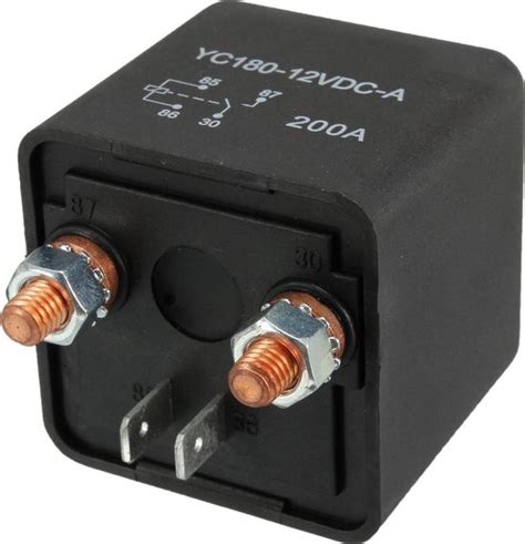 12V 200A Heavy Duty Split Charge ON OFF Switch Relays Car Auto Boat