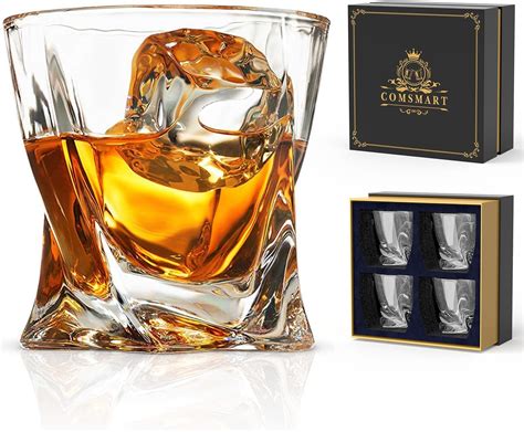 Boximia Old Fashioned Whiskey Glasses With Luxury Box 10