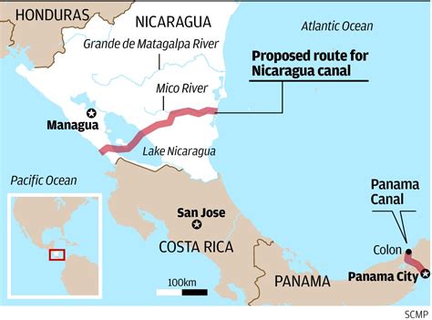 Canal de nicaragua vs canal de panama