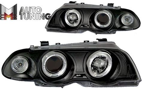 Lampa Przednia Sonar Lampy Bmw E Angel Eyes Black