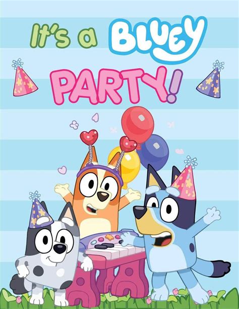 Pin On Bluey And Bingo Party