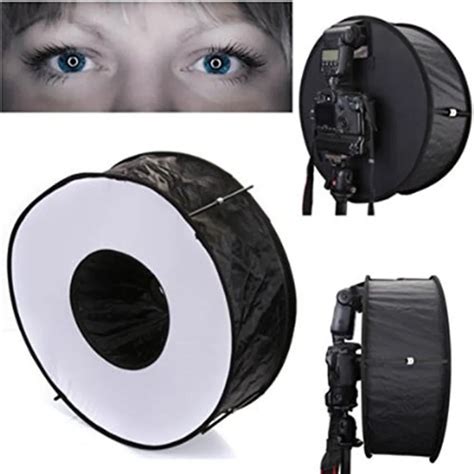 Cm Easy Fold Ring Speedlite Flash Softbox Diffuser Reflector For