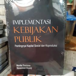 Jual Buku Implementasi Kebijakan Publik Konsep Dan Aplikasinya Di