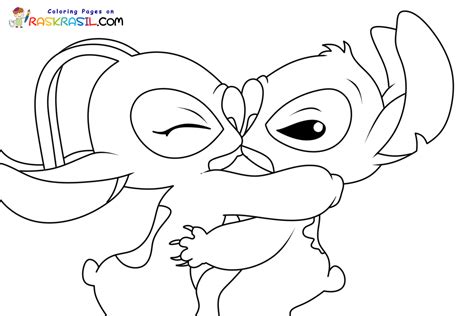 Disegni Stitch Da Colorare Calendario Su