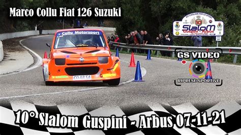 Slalom Guspini Arbus Marco Collu Fiat Suzuki Youtube