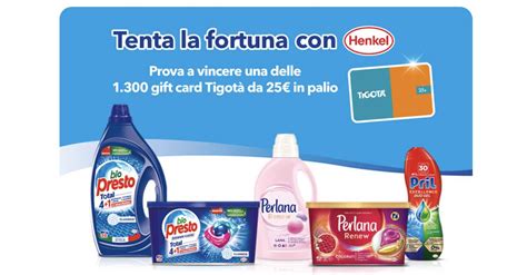 Tenta La Fortuna Con Henkel Novembre Vinci Buoni Spesa