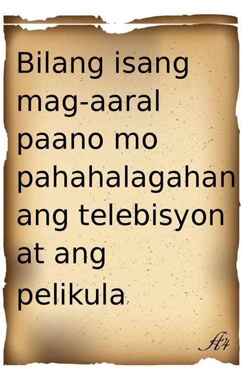 Letter Education Bilang Isang Mag Aaral Paano Mo Pahahalagahan Ang