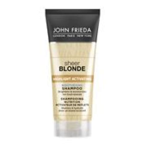 John Frieda Sheer Blonde Highlight Activating Moisturising Shampoo For