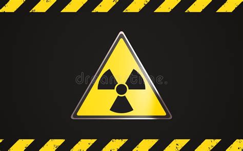 Radioactive Contamination Hazard Royalty Free Stock Image - Image: 18856676